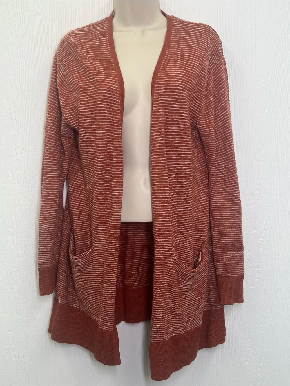 Madewell - Summer Ryder Colorful Striped Long Sleeve Open Cardigan Size XS - Picture 2 of 11